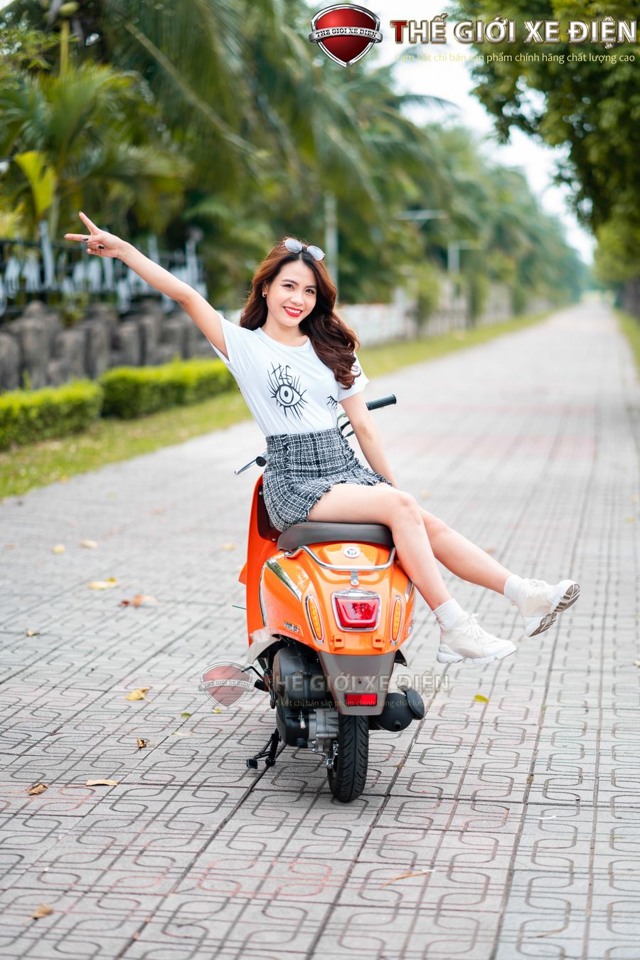 Tổng quan chung về xe ga 50cc Crea HSV3 Hyosung Korea