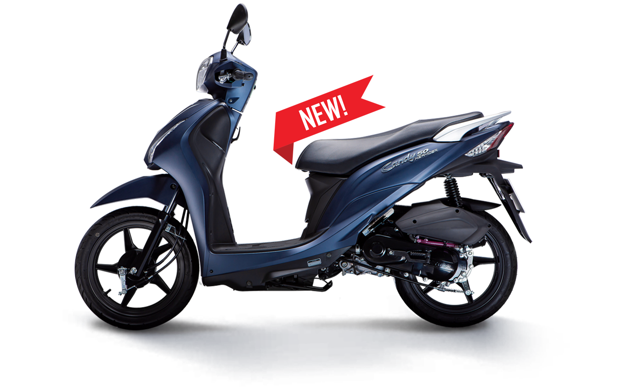 Giới thiệu xe ga 50cc KYMCO Candy Hermosa cao cấp