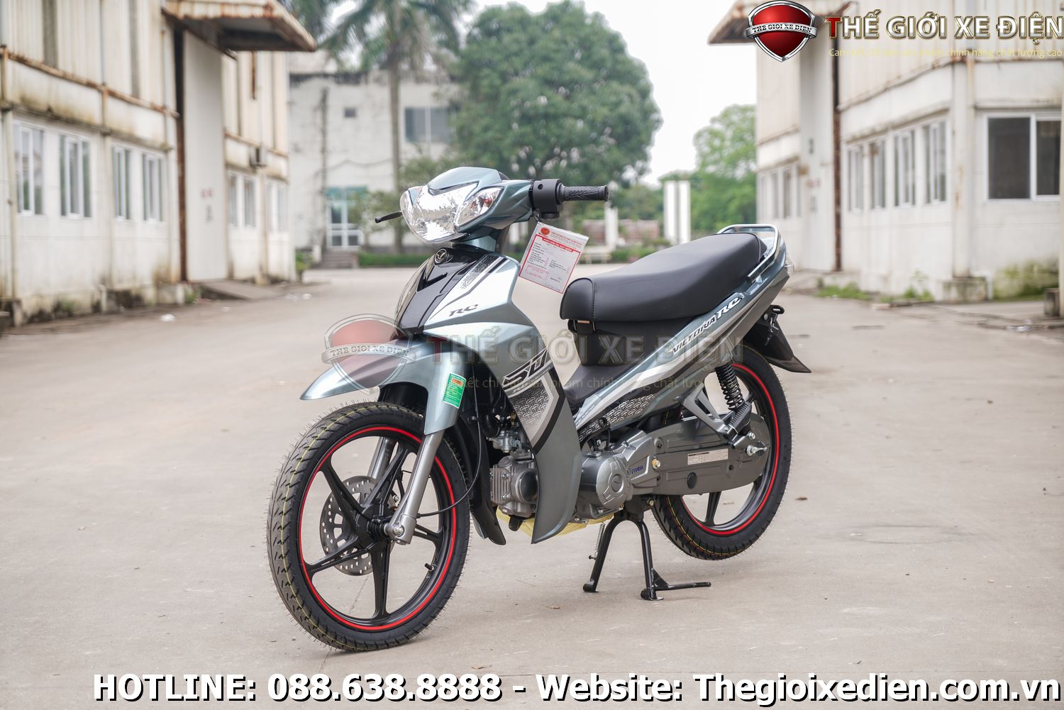 Yên xe êm, bọc da chống thấm