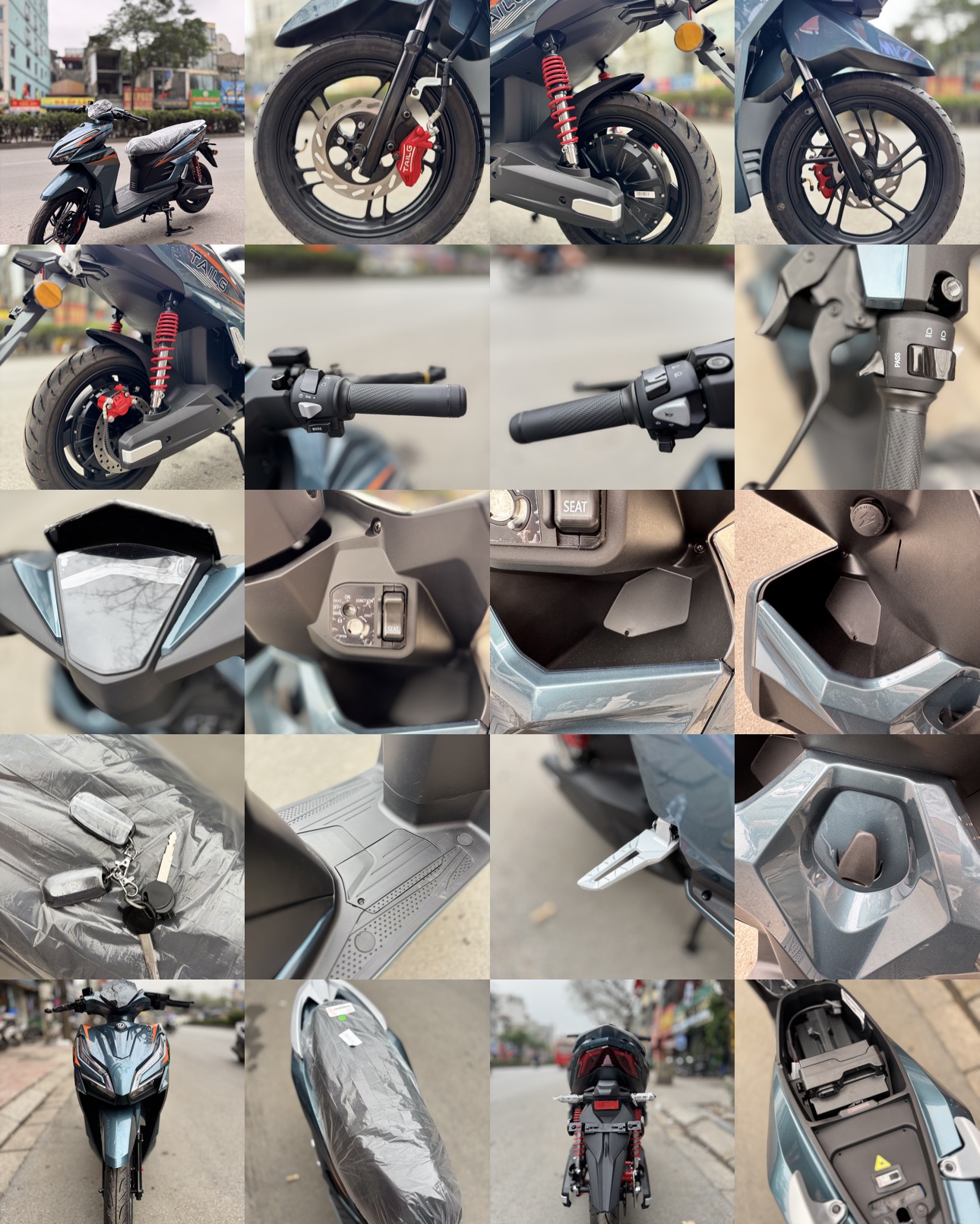 Giới thiệu tổng quan về Xe Máy Điện Tailg T71