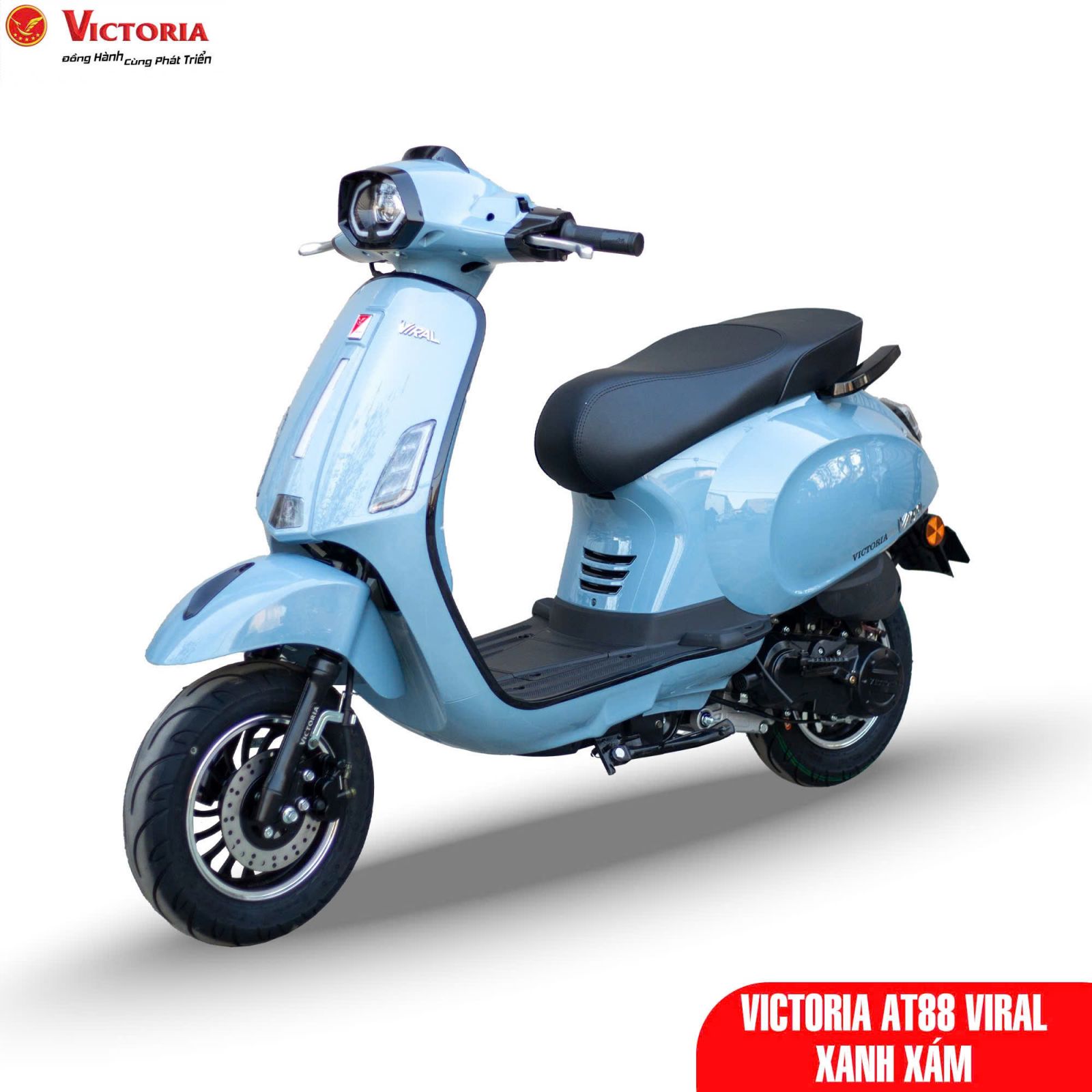 Giới thiệu dòng xe ga 50cc Victoria AT88 