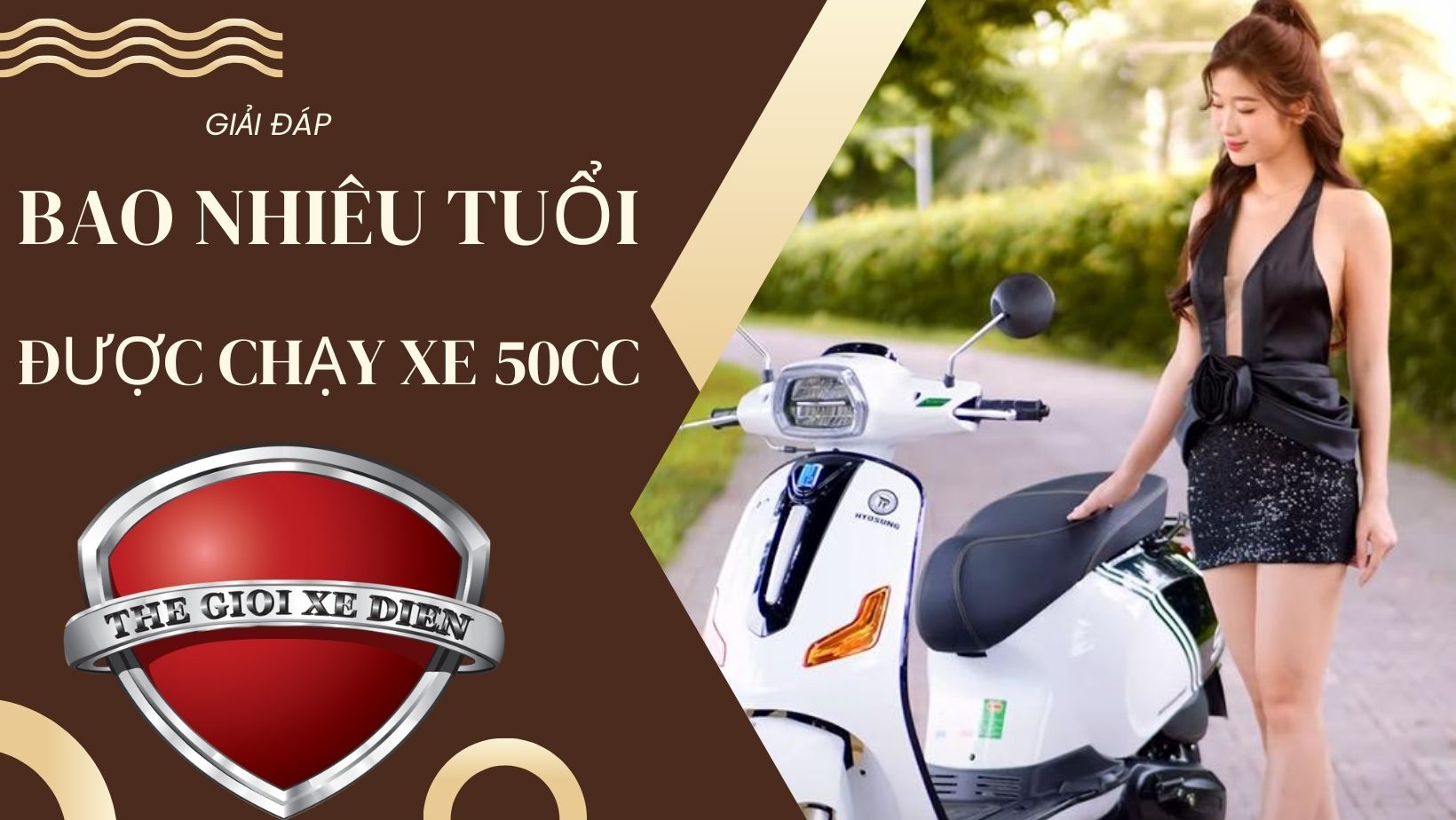 bao nhiêu tuổi được đi xe máy 50cc