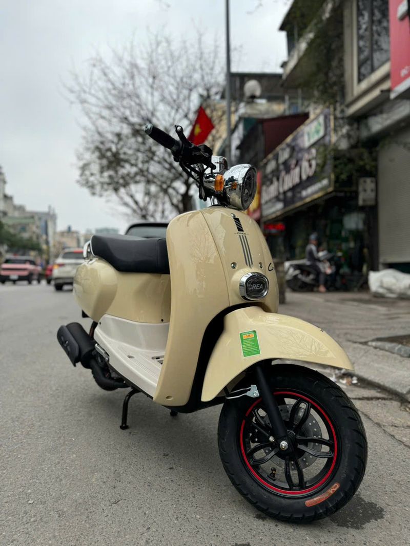 Thiết kế ngoại hình của xe ga Crea F1 50cc 2025