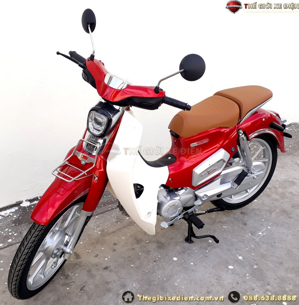 Động cơ và hiệu năng xe máy 50cc Cub Việt Thái vành đúc