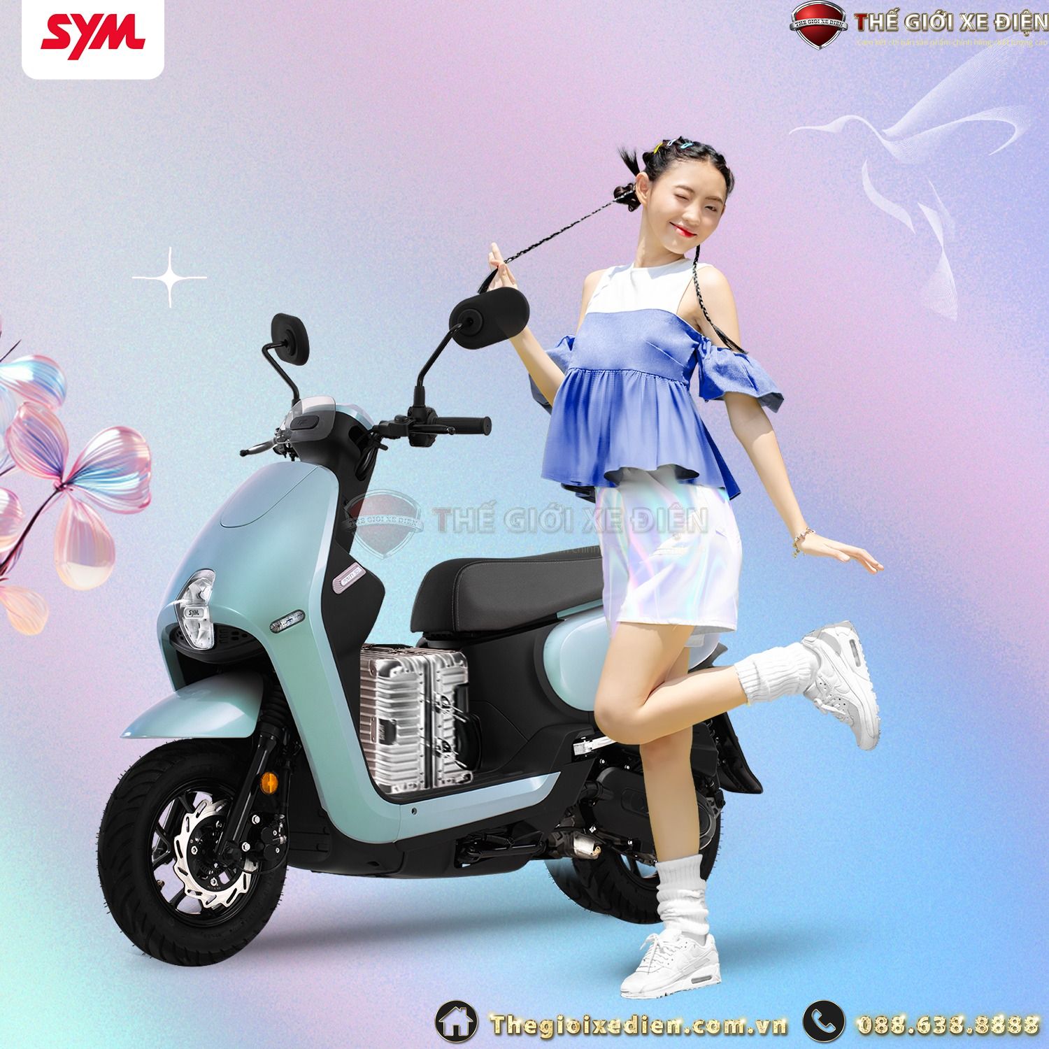 Thiết kế thời trang, nhỏ gọn  phù hợp với người trẻ năng động