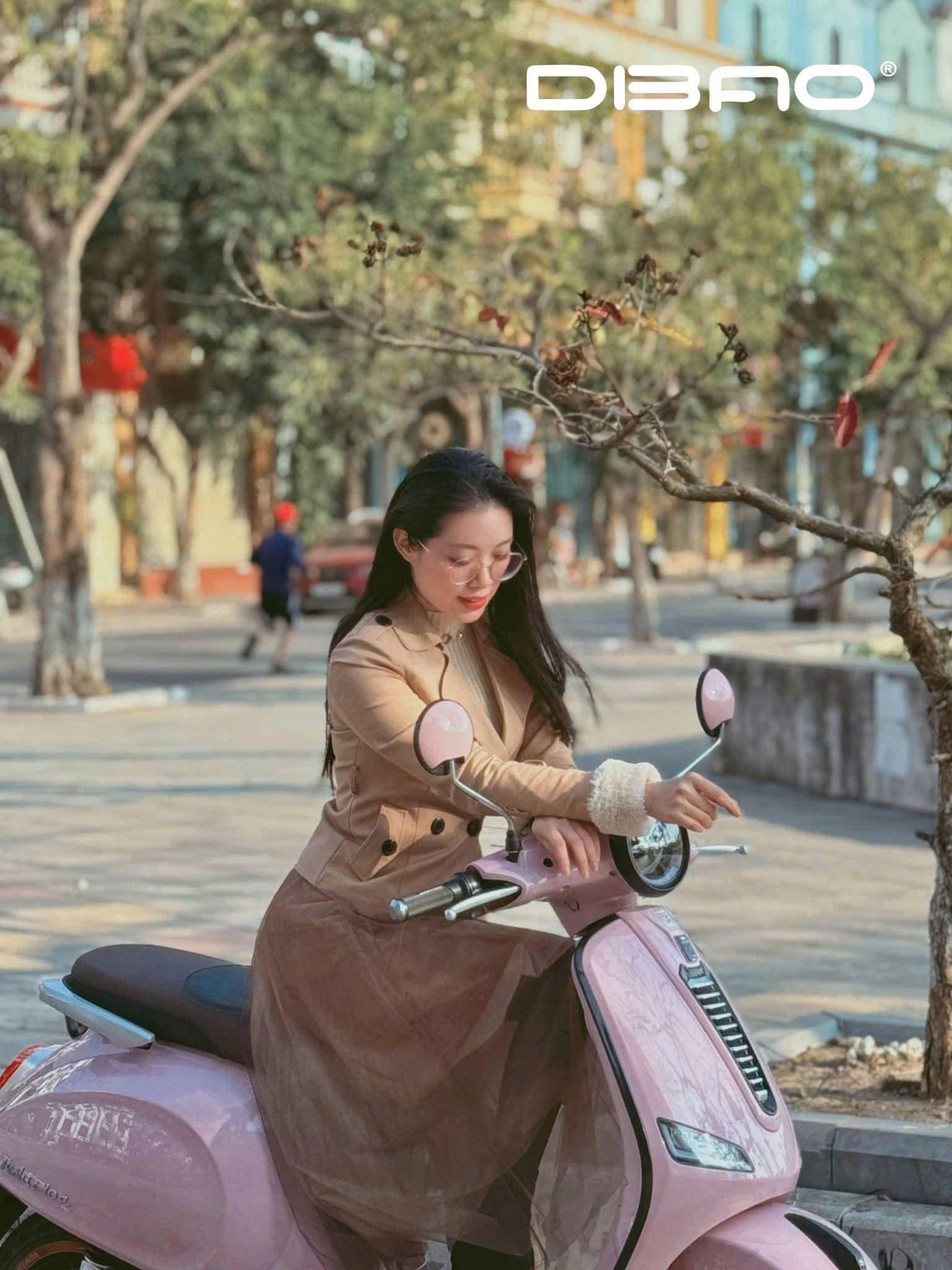 Xe ga 50cc màu hồng - Siêu phẩm chuẩn gu gen Z dành cho nàng yêu