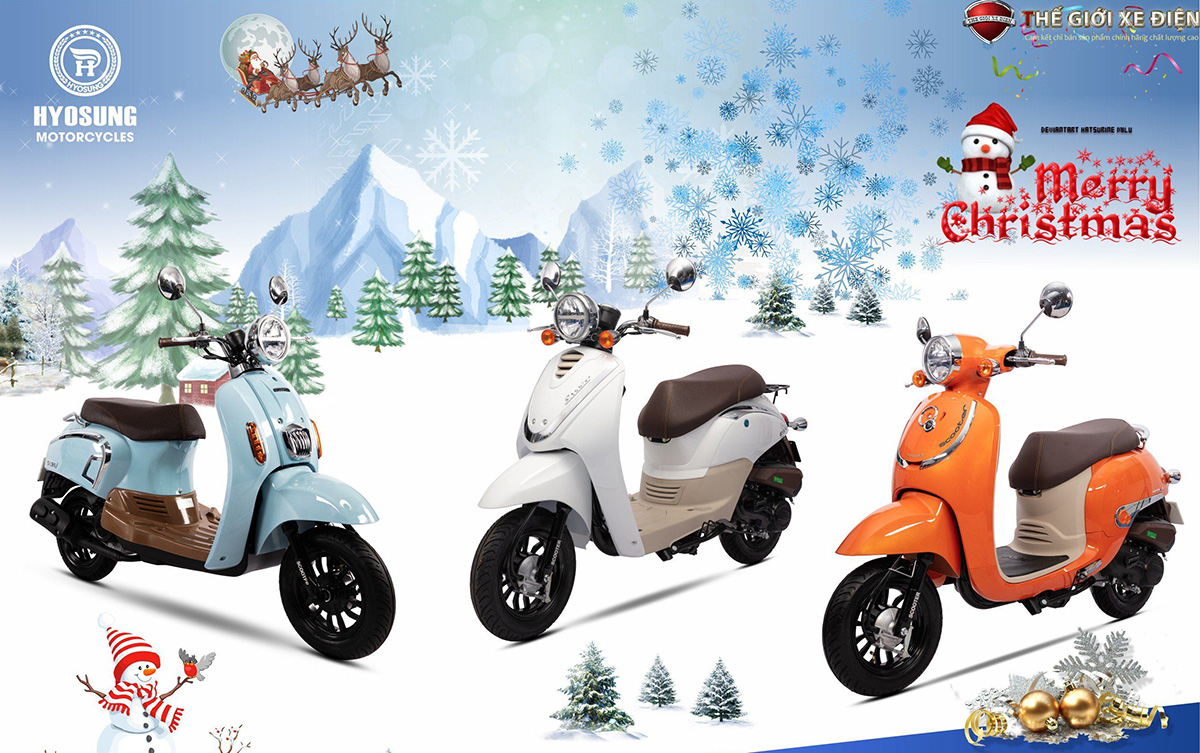 xe máy 50cc hyosung