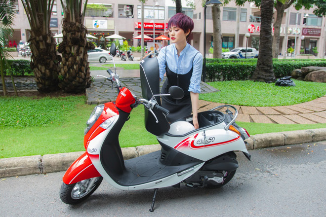 5 mẫu xe 50cc phù hợp nhất cho phái đẹp