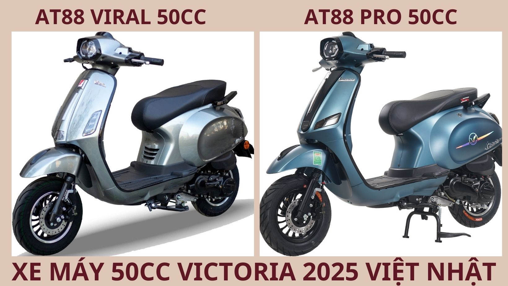 xe máy 50cc victoria 2025