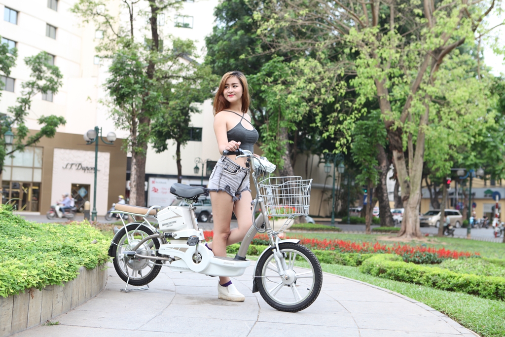 XE ĐẠP ĐIỆN BRIDGESTONE PKD18